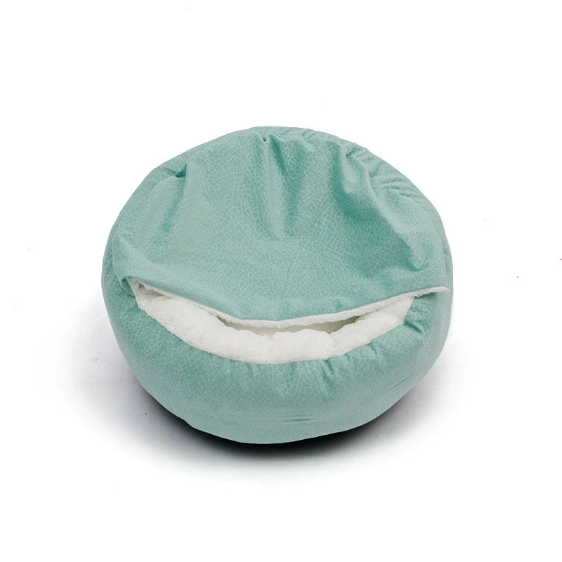 Lit Orthopédique pour Chien avec Capuche - Chaud et Imperméable