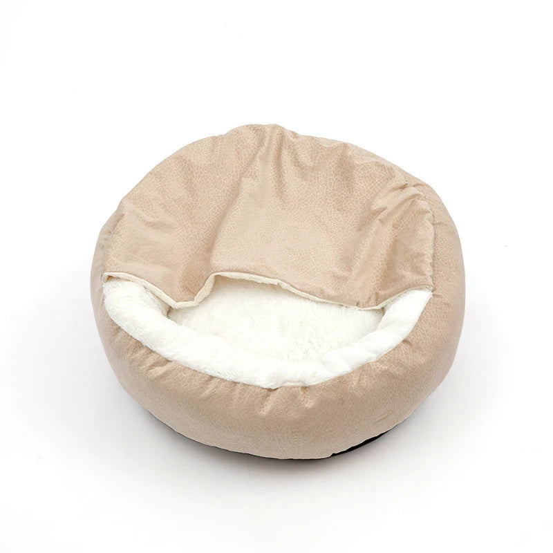 Lit Orthopédique pour Chien avec Capuche - Chaud et Imperméable