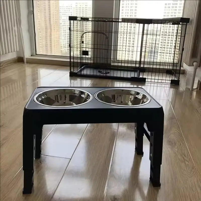 Support Surélevé pour Gamelles de Chien