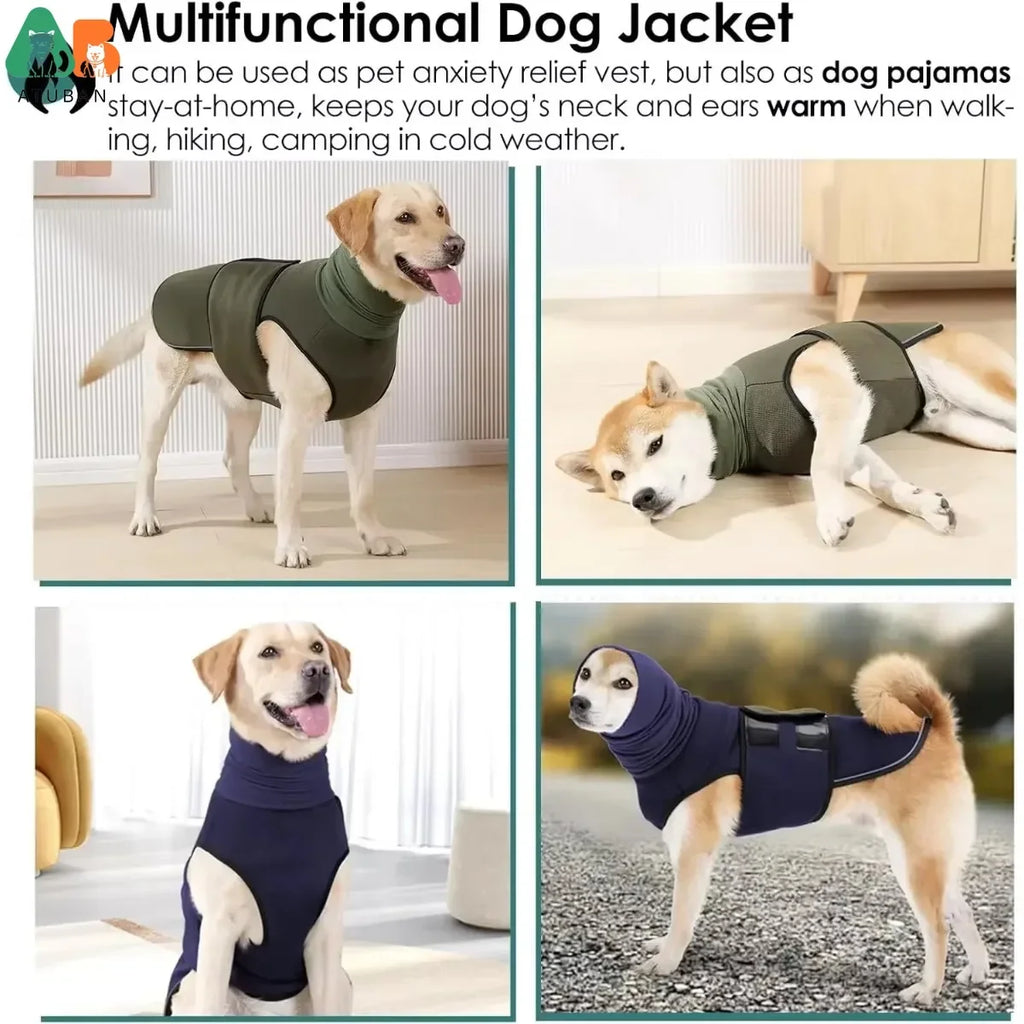 Gilet Anti-Anxiété pour Chien - Effet Enveloppant Thundershirt