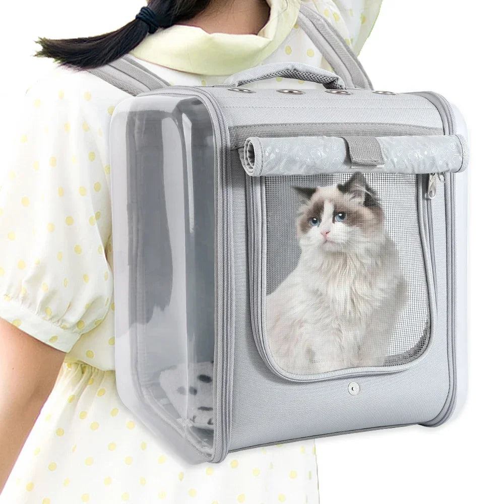 Sac à Dos de Transport pour Chat et Chien - Grande Capacité