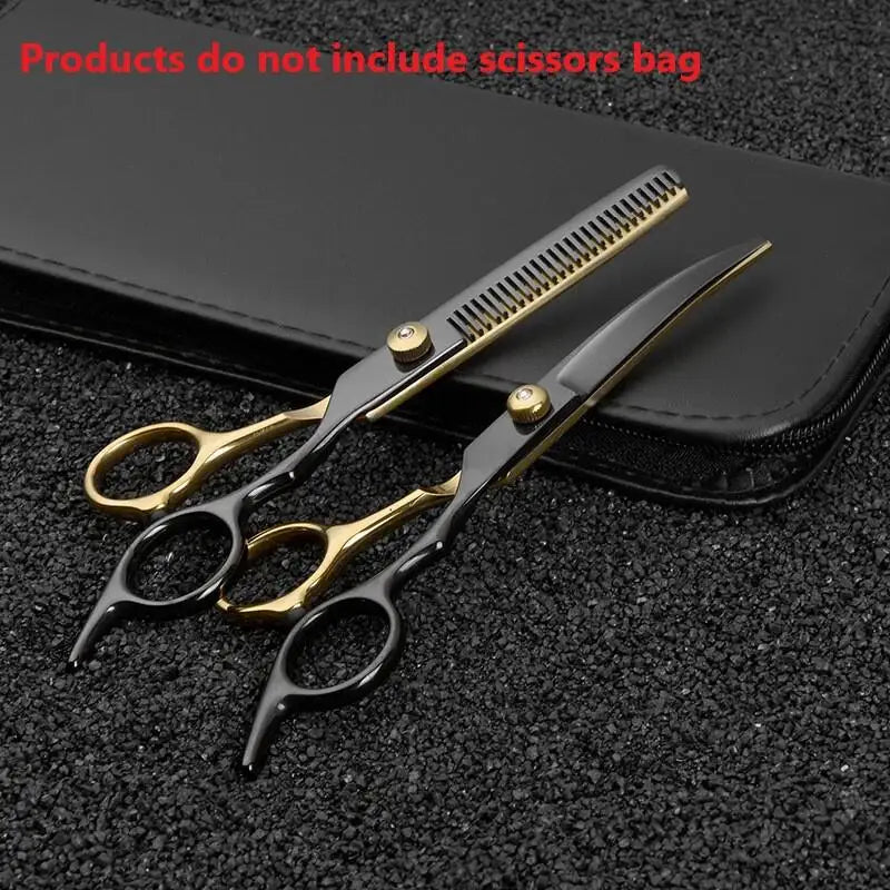 Kit de Ciseaux de Toilettage Professionnel 6,5 Pouces pour Animaux
