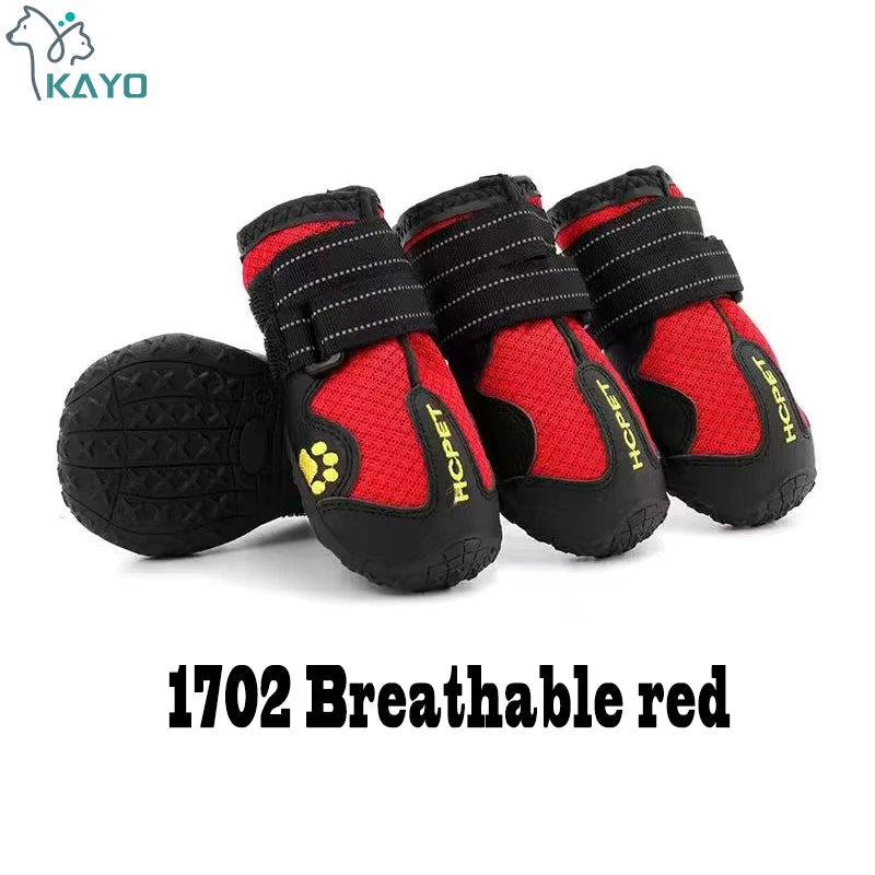 Bottes Imperméables Antidérapantes pour Chien (Lot de 4)
