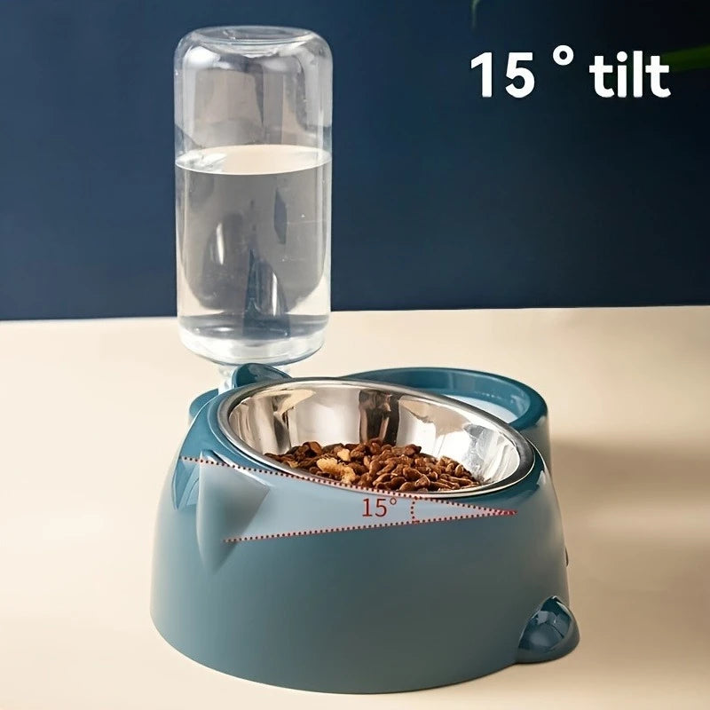 Distributeur Gravité Eau et Croquettes