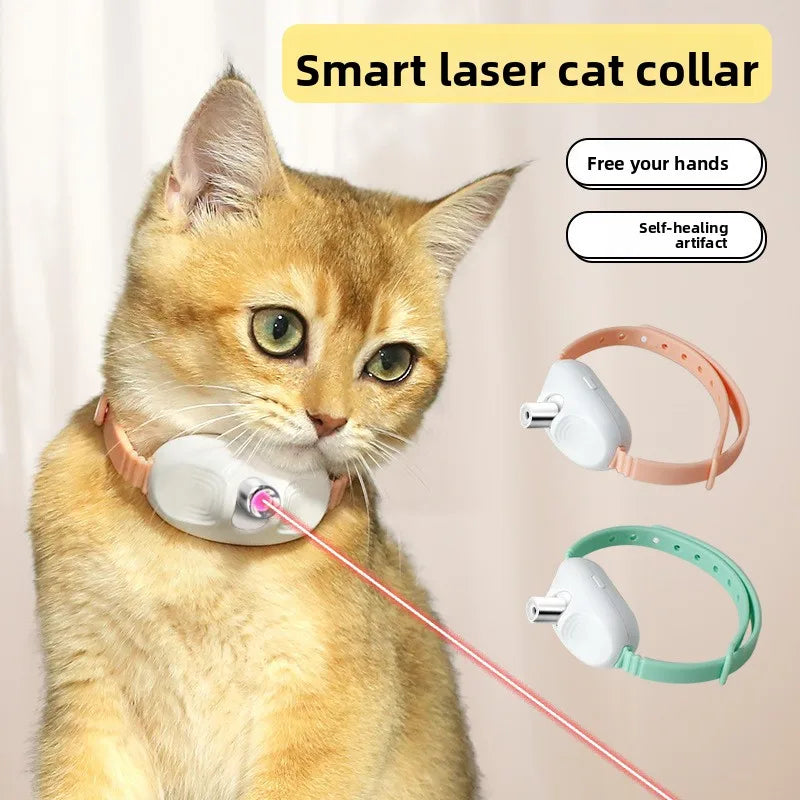 Collier Laser Interactif Réglable pour Chat