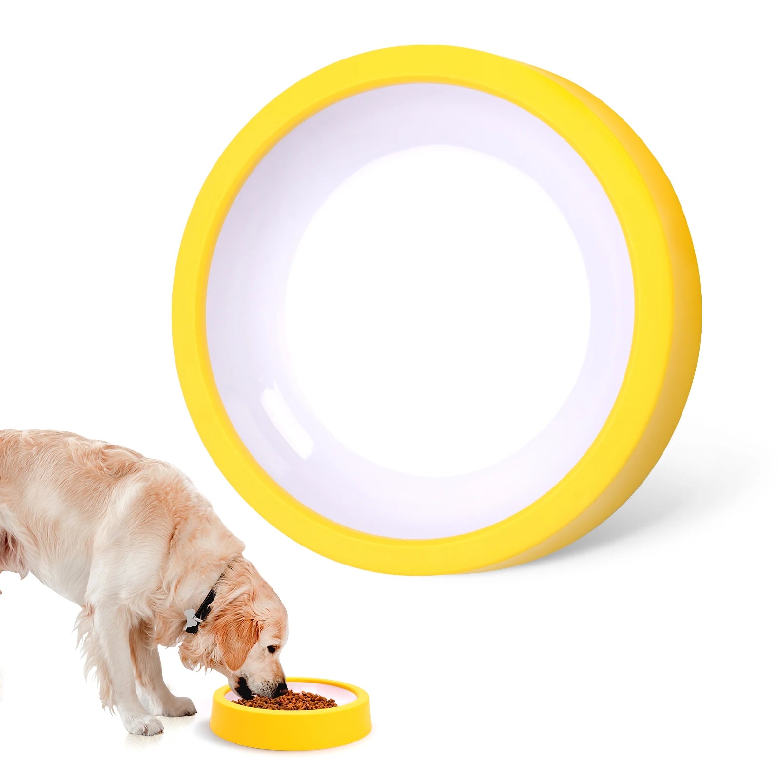 Gamelle Anti-Glouton Ludique pour Chien - Antidérapante