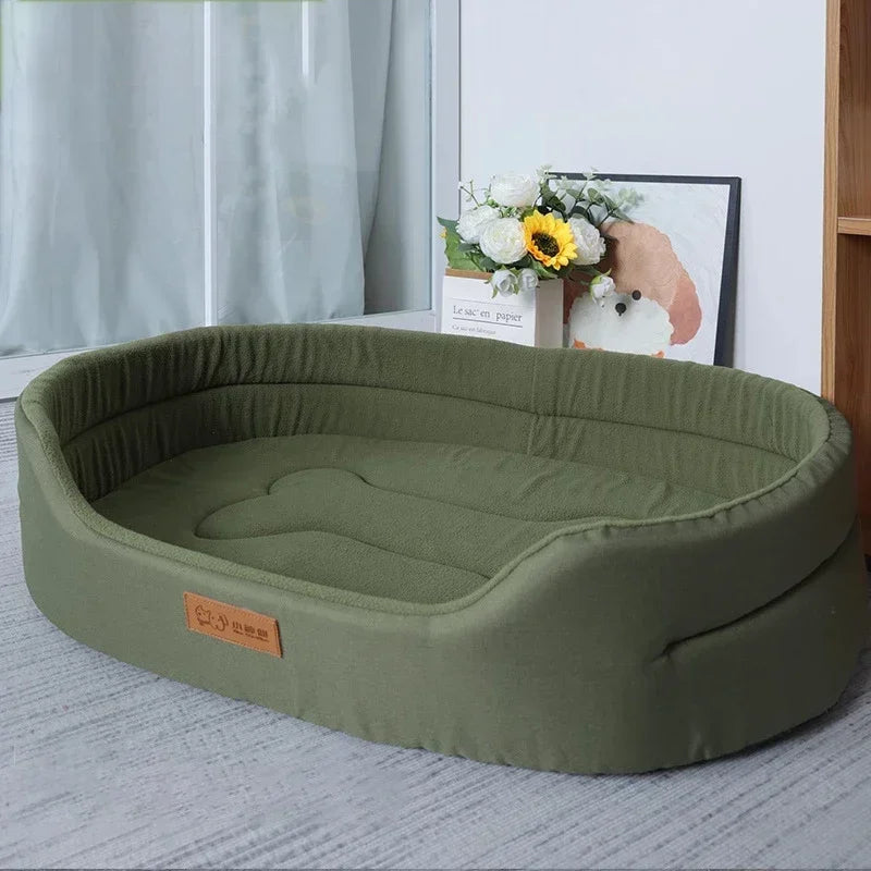 Panier Carré Confort pour Chien - Coussin Imperméable