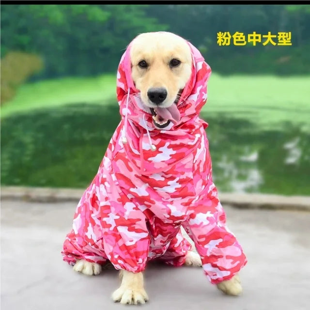 Manteau de Pluie à Capuche pour Chien