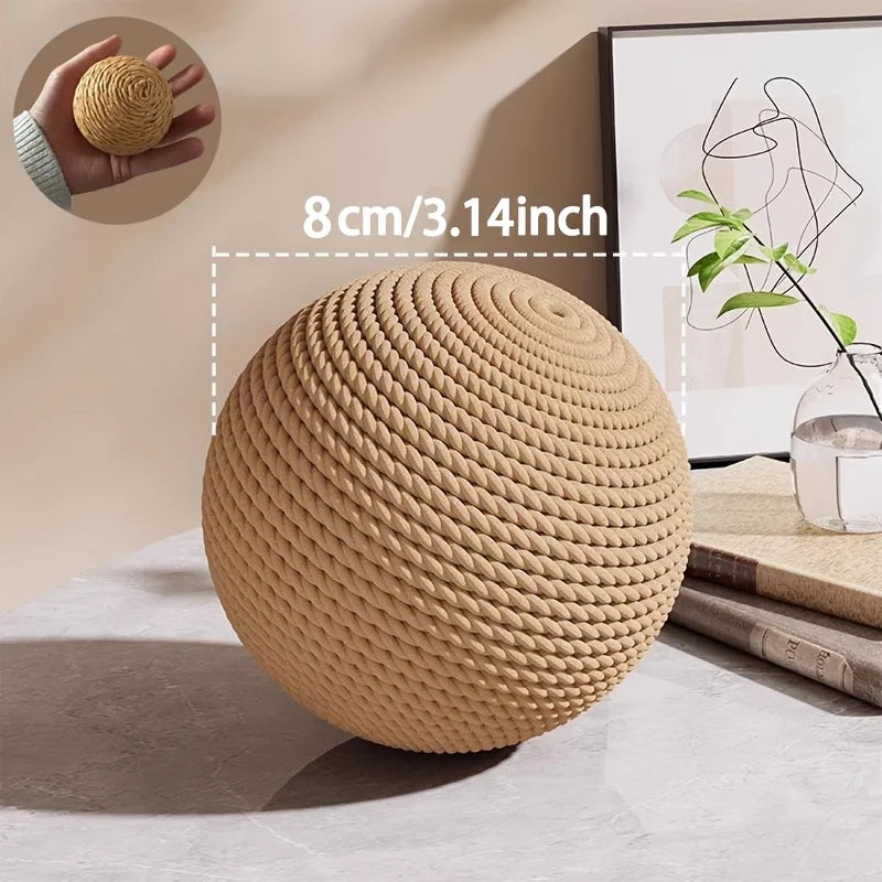 Grande Balle en Sisal pour Chat - Griffoir Interactif