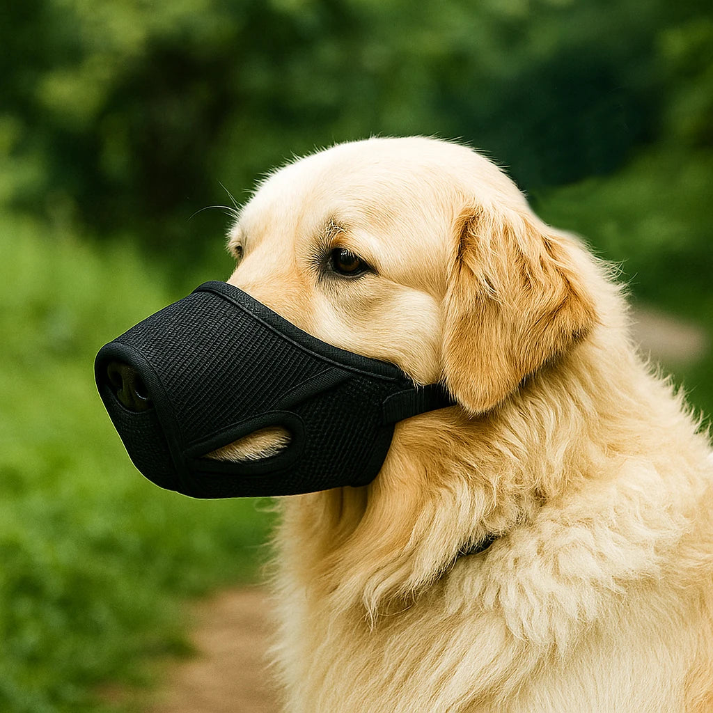 Muselière Anti-Fugue Alimentaire pour Chien