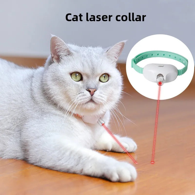 Collier Laser Interactif Réglable pour Chat