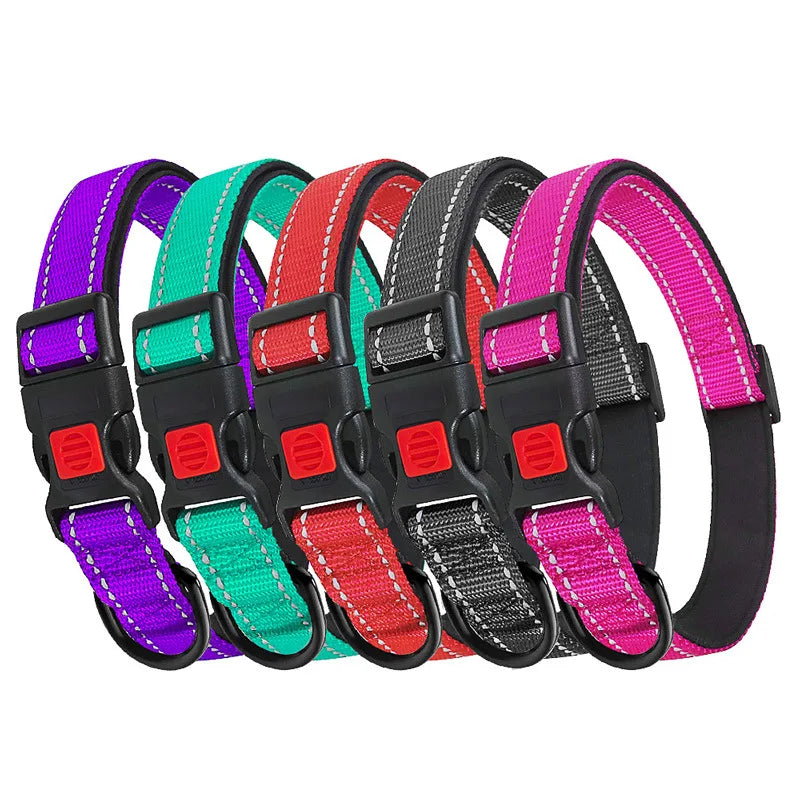 Collier Réfléchissant Néoprène pour Chien