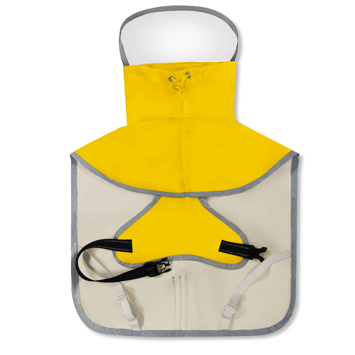 Manteau de Pluie à Capuche pour Grand Chien - Coupe-Vent Réfléchissant