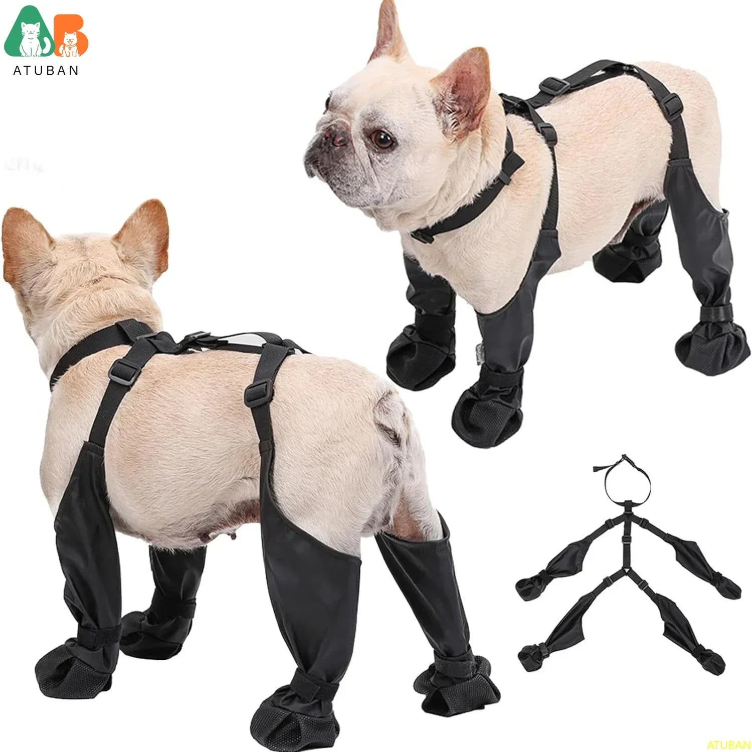 Chaussures Antidérapantes Imperméables pour Chien