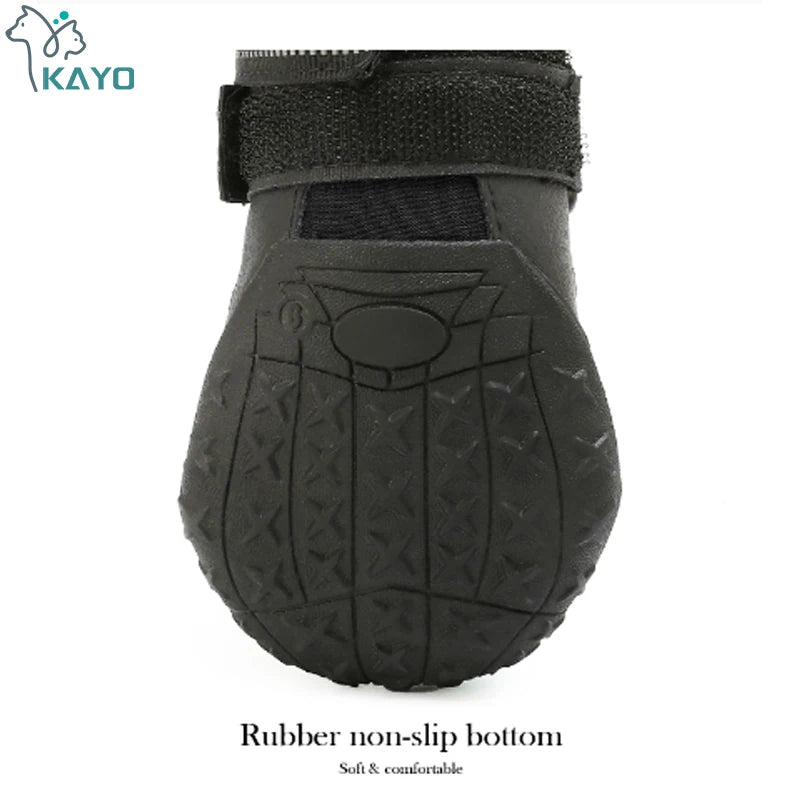 Bottes Imperméables Antidérapantes pour Chien (Lot de 4)