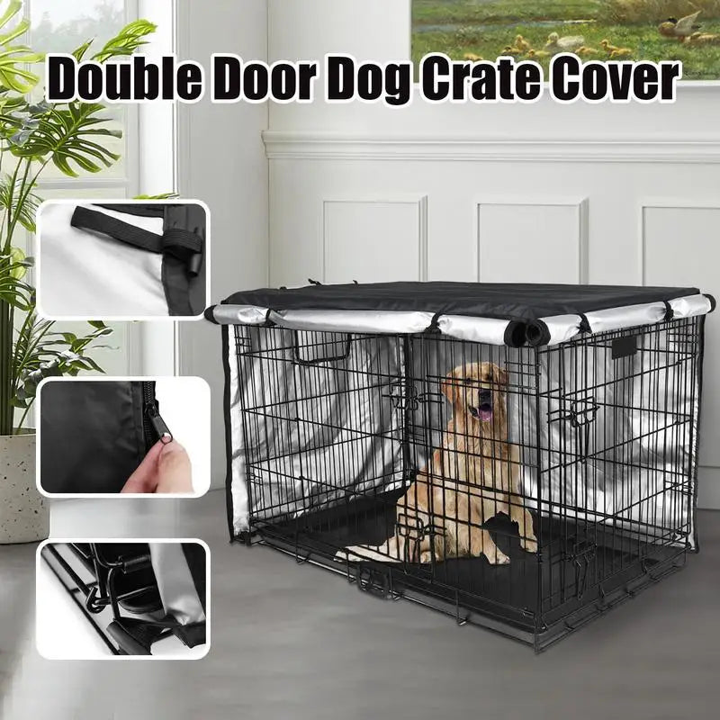 Housse de Protection pour Cage de Transport Chien