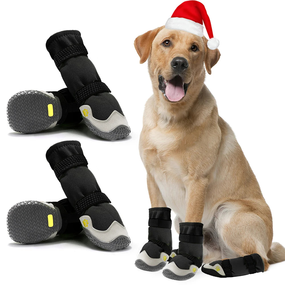 Bottes Imperméables pour Grand Chien - Semelle Antidérapante
