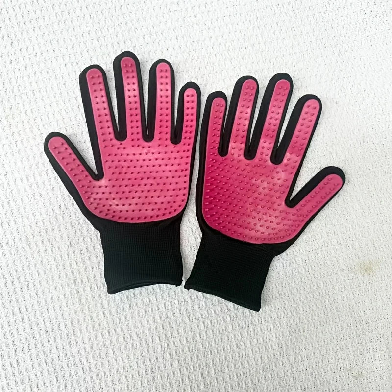 Duo de Gants de Toilettage Anti-Poils