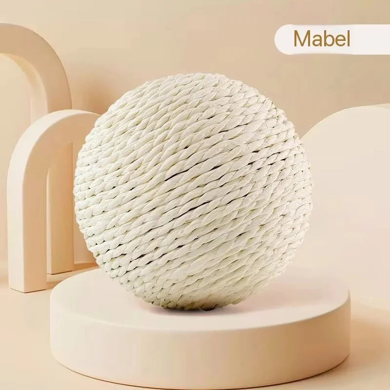 Grande Balle en Sisal pour Chat - Griffoir Interactif