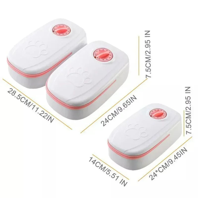 Distributeur Gravité Croquettes et Eau pour Chien et Chat
