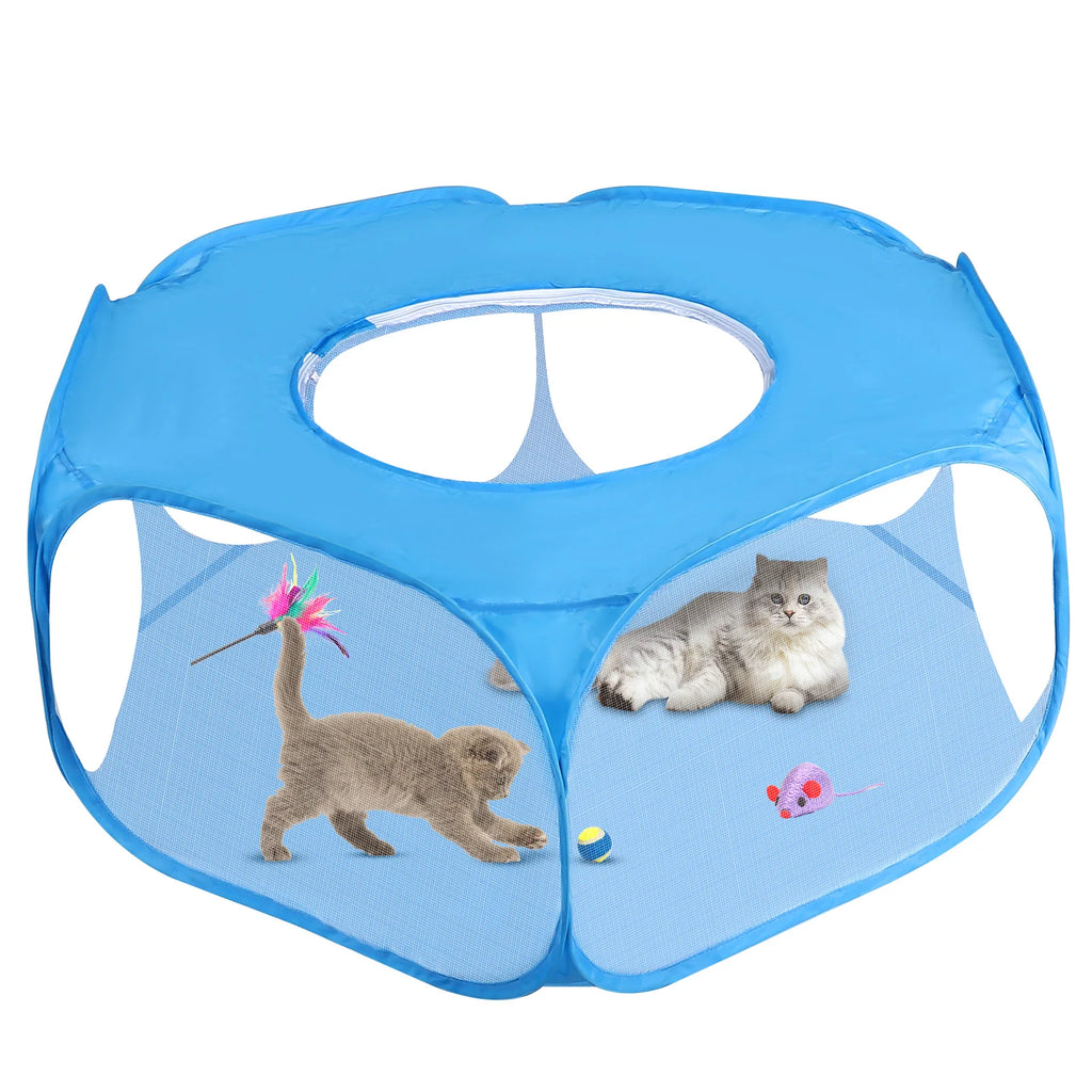 Enclos Extérieur Pliable avec Housse