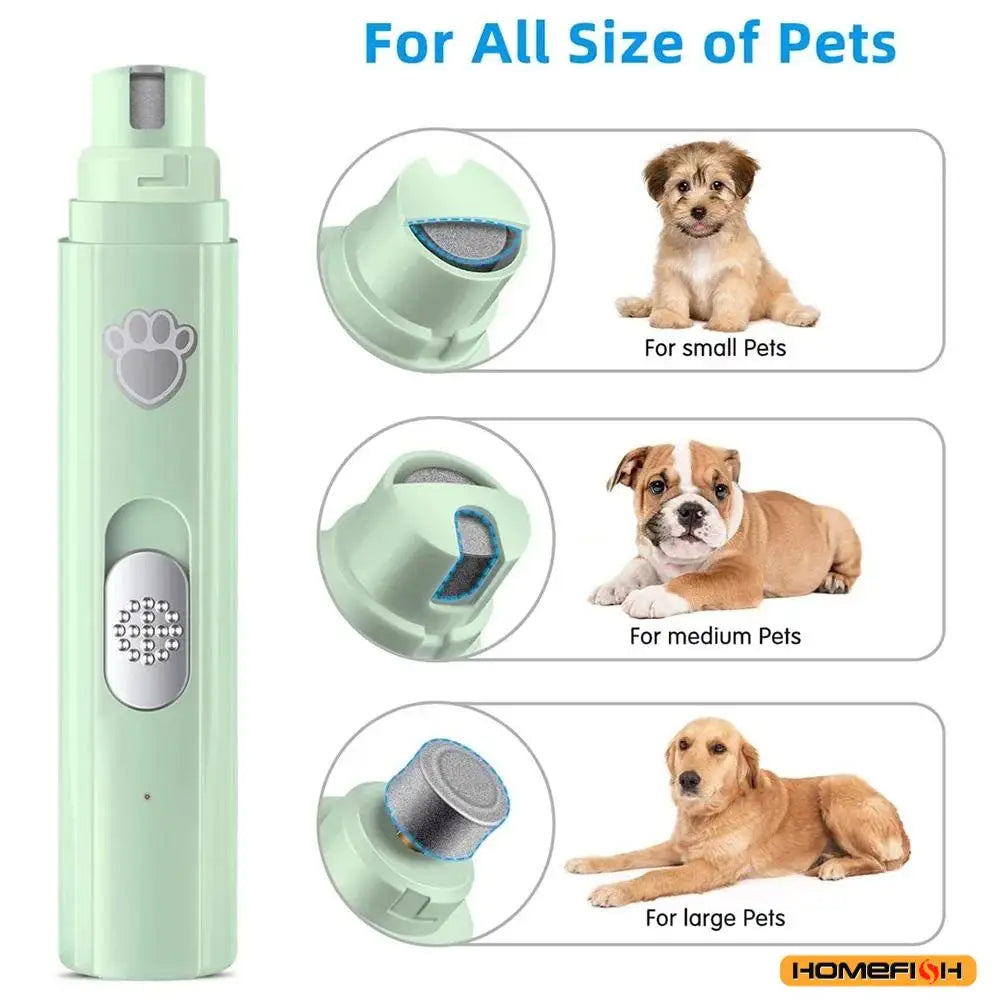 Coupe-Griffes Électrique Rechargeable pour Chien