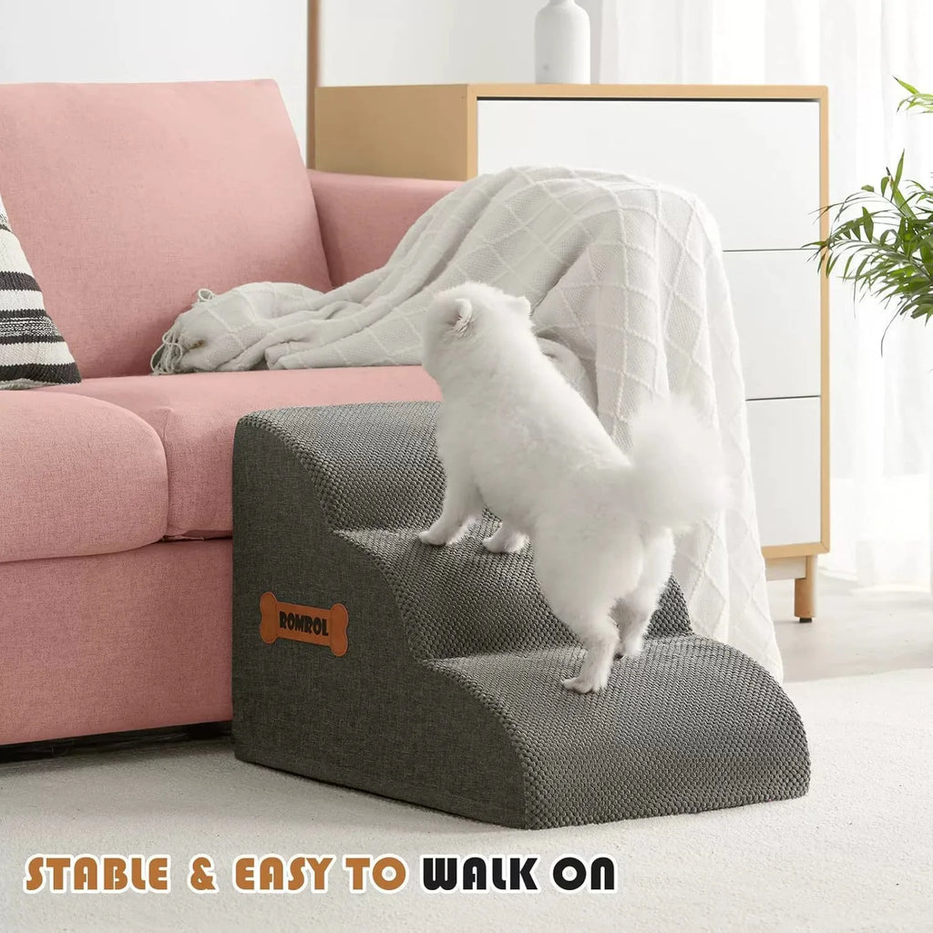Escalier pour Chien avec Poignée - Protection des Articulations
