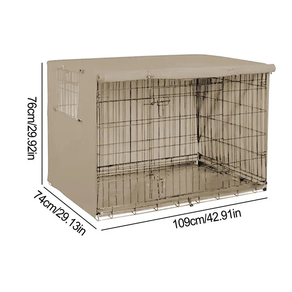 Housse Imperméable pour Cage de Transport Animaux