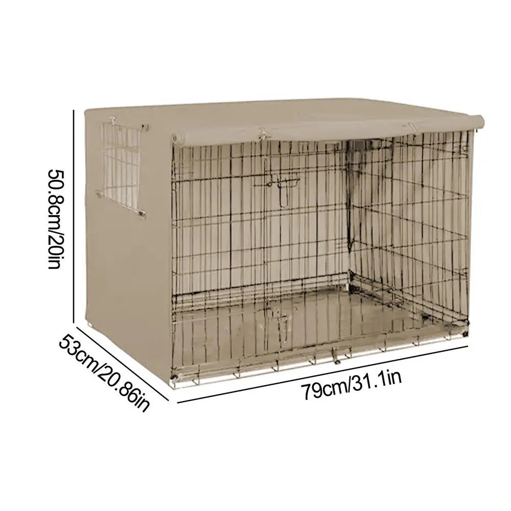 Housse Imperméable pour Cage de Transport Animaux