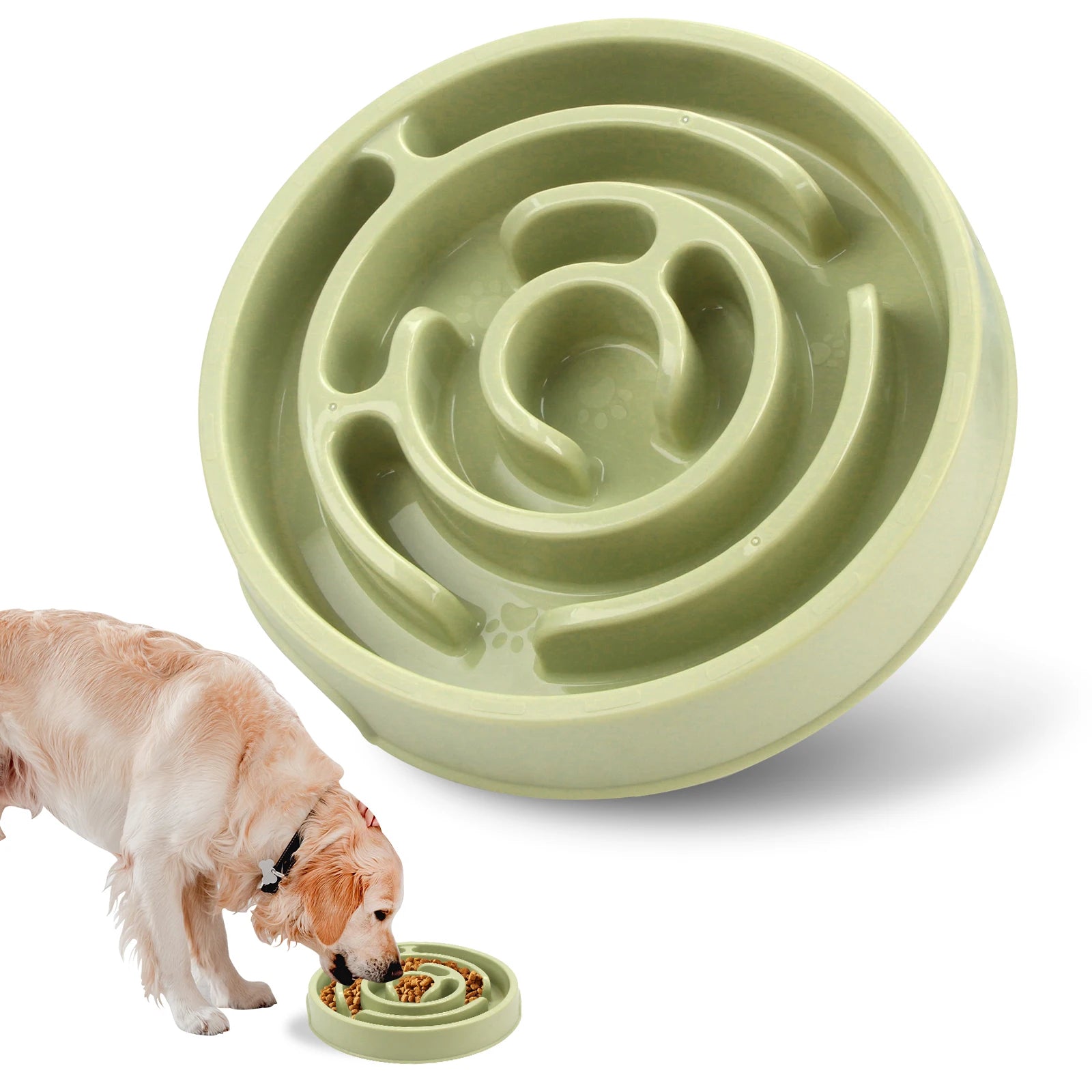 Gamelle Anti-Glouton Ludique pour Chien - Antidérapante