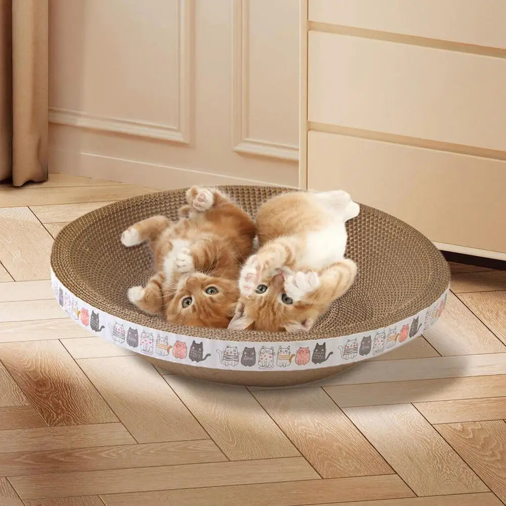 Griffoir en Carton Ondulé pour Chat - Protection Meubles
