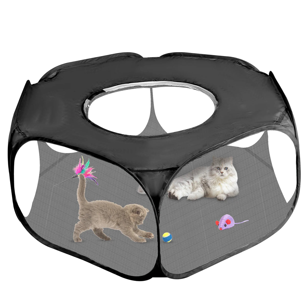 Enclos Extérieur Pliable avec Housse