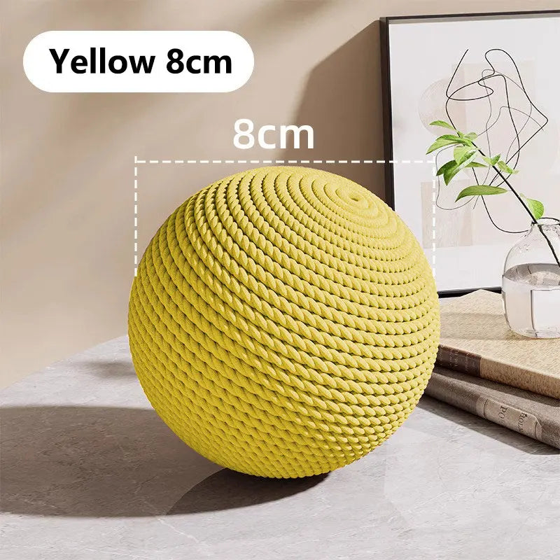 Grande Balle Griffoir Sonore en Sisal pour Chat