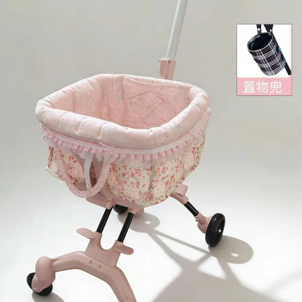 Poussette Légère pour Petits Chiens et Chats