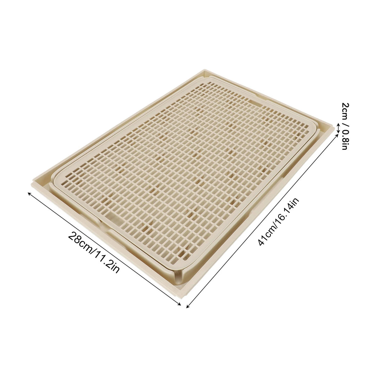 Tapis de Litière pour Chat - Double Épaisseur Lavable Antidérapant