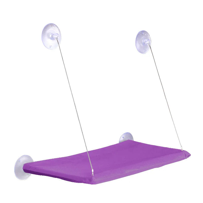 Perchoir de Fenêtre pour Chat - Hamac Pliable Ultra Doux