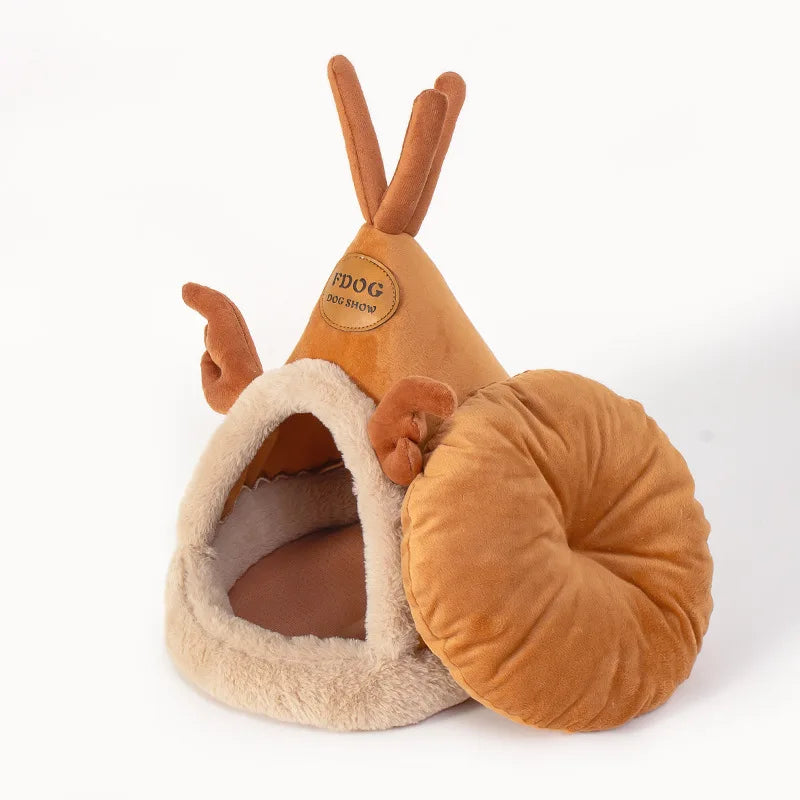 Tipi Douillet pour Chien - Nid Cocon