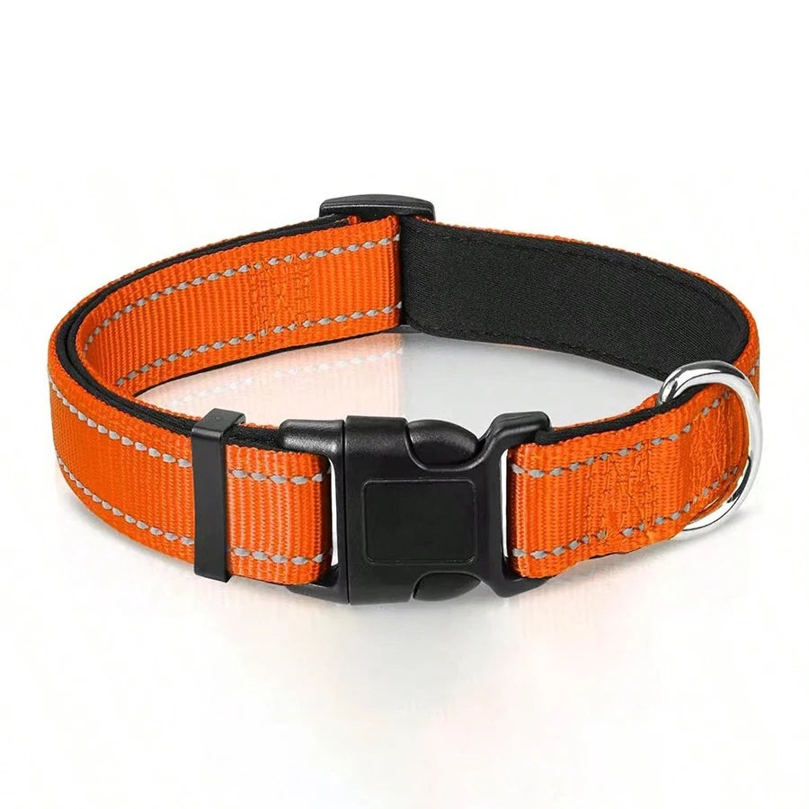 Collier Réfléchissant Rembourré pour Chien