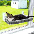 Hamac de Fenêtre Hiver pour Chat - Suspendu par Ventouse