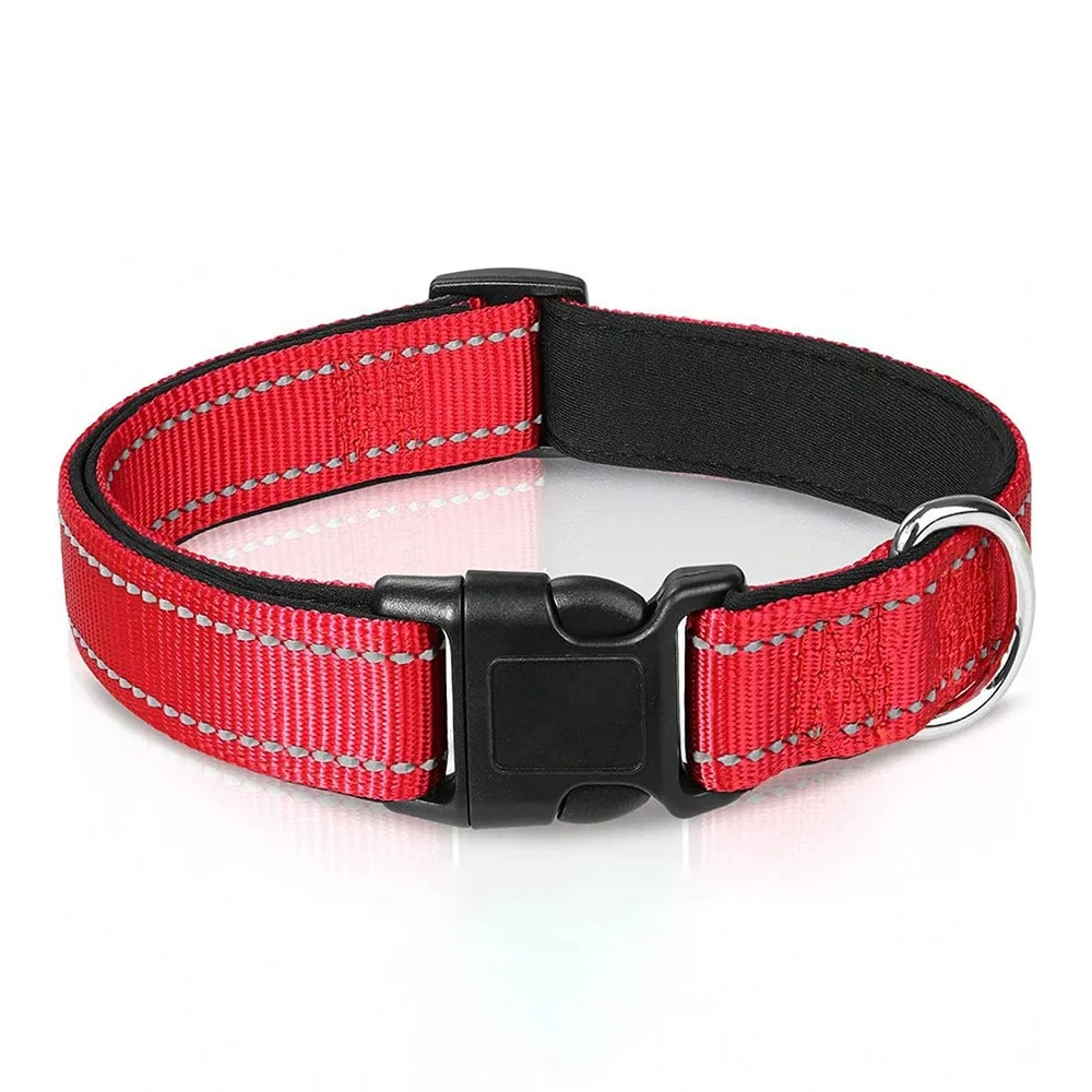 Collier Réfléchissant Rembourré pour Chien