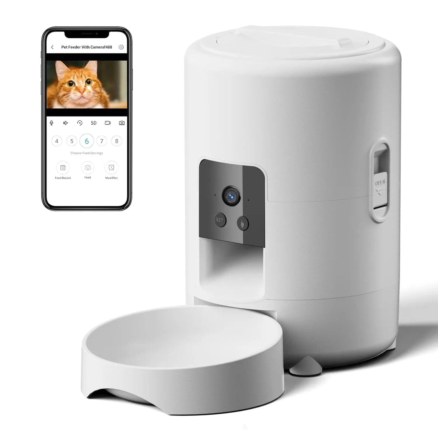 Distributeur Automatique de Croquettes Intelligent pour Chat