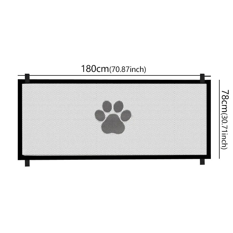 Barrière Extensible en Maille pour Chien