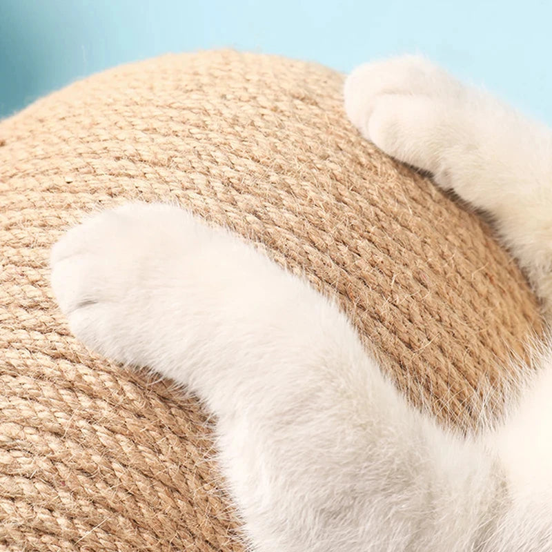 Griffoir Boule en Corde de Sisal pour Chat