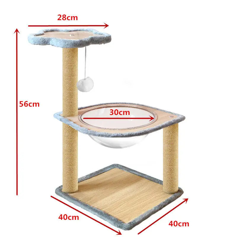 Arbre à Chat Sisal Multi-Niveaux