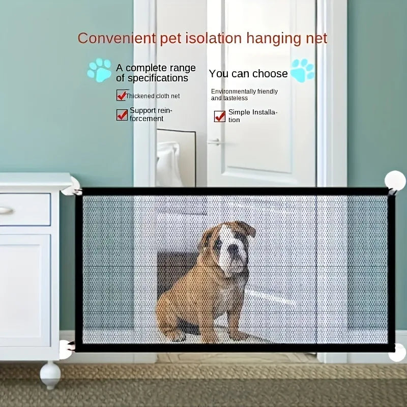 Enclos Pliable pour Chien 4 Crochets