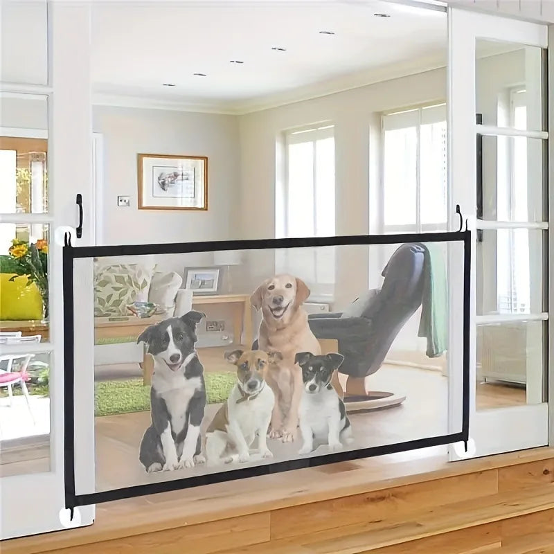 Enclos Pliable pour Chien 4 Crochets