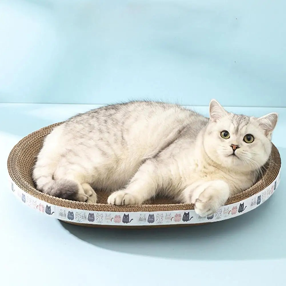 Griffoir en Carton Ondulé pour Chat - Protection Meubles