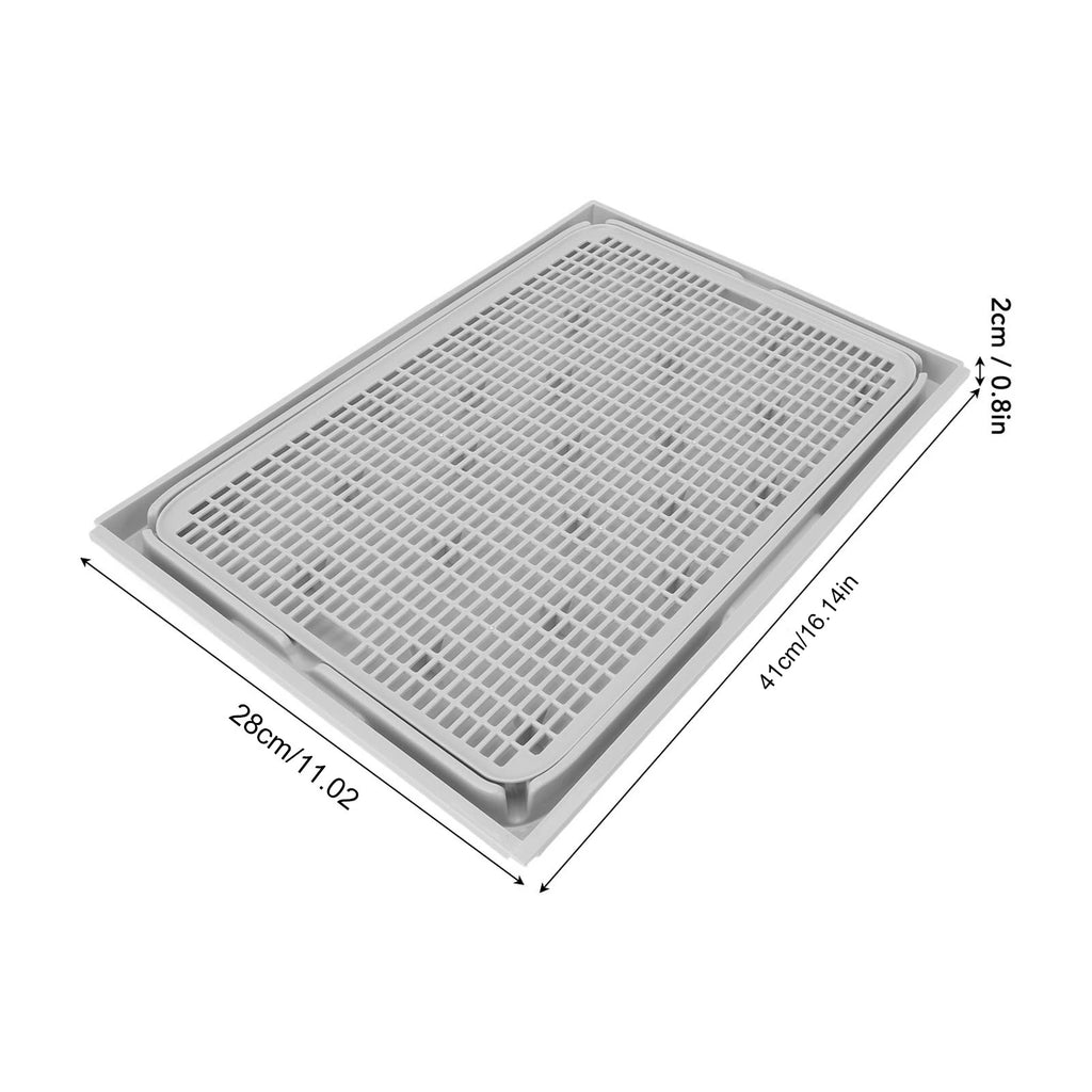 Tapis de Litière pour Chat - Double Épaisseur Lavable Antidérapant