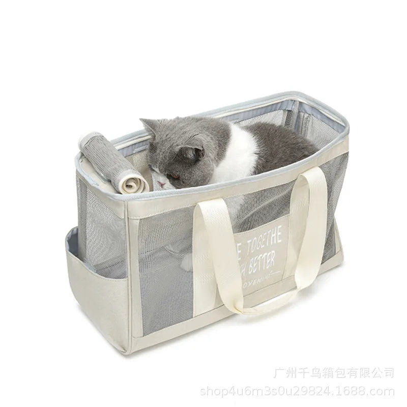 Sac de Transport Respirant et Confortable pour Chat