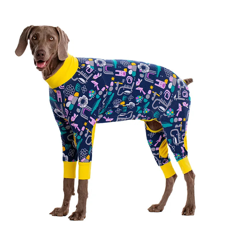 Pyjama Combinaison pour Chien - Motifs Rigolos